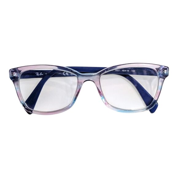 Ray-Ban Rb 1591 3807 48 Kids Eyeglasses Frames Full Rim Square Clean Like New - Picture 2 of 9